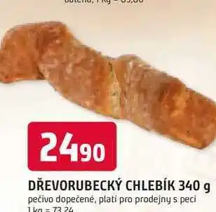 Trefa DŘEVORUBECKÝ CHLEBÍK 340 g nabídka