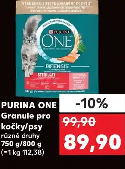 Trefa PURINA ONE Granule pro kočky/psy nabídka