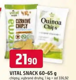 Trefa VITAL SNACK 60-65 g nabídka