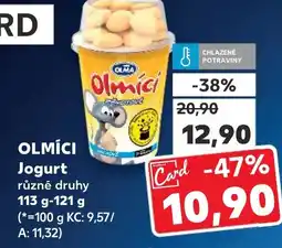 Trefa OLMÍCI Jogurt nabídka