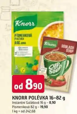 Trefa KNORR POLÉVKA 16 g nabídka