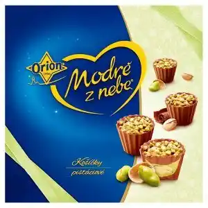 Trefa ORION MODRÉ Z NEBE Pistáciové košíčky 142g nabídka