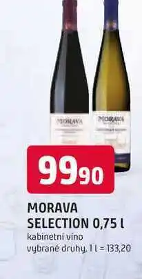 Trefa MORAVA SELECTION 0,75l nabídka