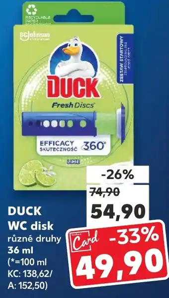 Trefa DUCK WC disk nabídka