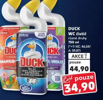 Trefa DUCK WC čistič nabídka