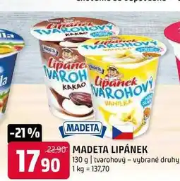 Terno Madeta Lipánek 130 g nabídka