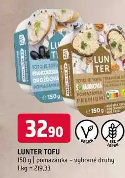 Terno Lunter Tofu 150g nabídka