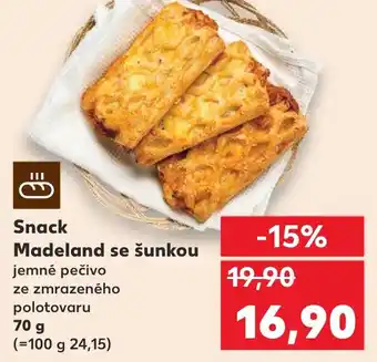 Trefa Snack Madeland se šunkou nabídka