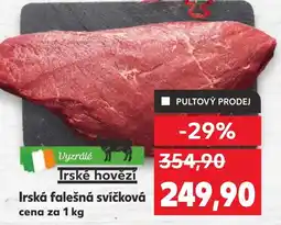 Trefa Irská falešná svíčková nabídka