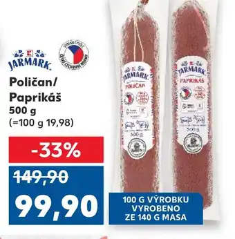 Trefa Poličan/ Paprikáš nabídka