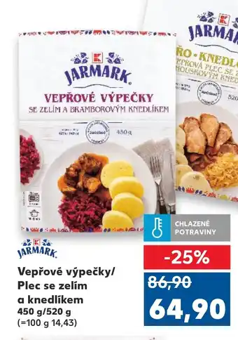 Trefa Vepřové výpečky/ Plec se zelím a knedlíkem nabídka