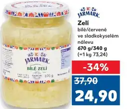 Trefa Zeli bílé/červené ve sladkokyselém nálevu nabídka