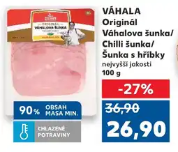 Trefa VÁHALA Originál Váhalova šunka/ Chilli šunka/ Šunka s hříbky nabídka