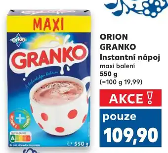 Trefa ORION GRANKO Instantní nápoj nabídka