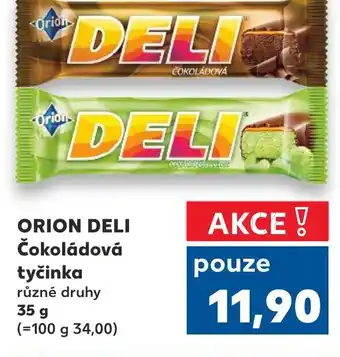 Trefa ORION DELI Čokoládová tyčinka nabídka