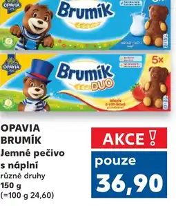 Trefa OPAVIA BRUMÍK Jemné pečivo s náplní nabídka