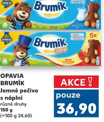 Trefa OPAVIA BRUMÍK Jemné pečivo s náplní nabídka