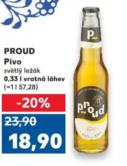 Trefa PROUD Pivo nabídka