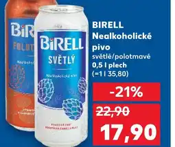 Trefa BIRELL Nealkoholické pivo nabídka