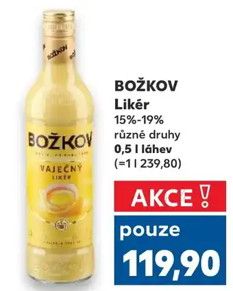 Trefa BOŽKOV Likér 15%-19% nabídka