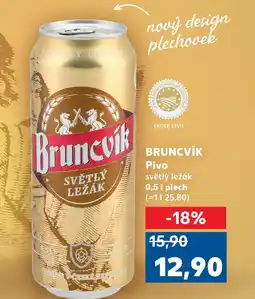 Trefa BRUNCVÍK Pivo nabídka