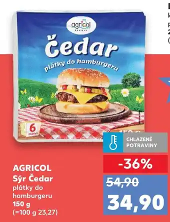 Trefa AGRICOL Sýr Čedar nabídka