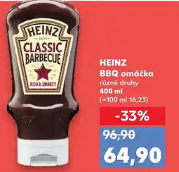 Trefa HEINZ BBQ omáčka nabídka