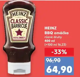 Trefa HEINZ BBQ omáčka nabídka