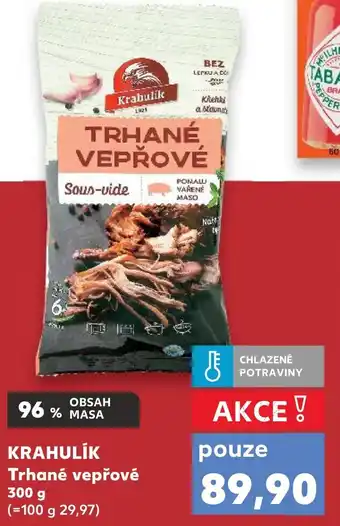 Trefa KRAHULIK Trhané vepřové nabídka