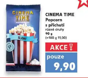 Trefa CINEMA TIME Popcorn s příchutí nabídka