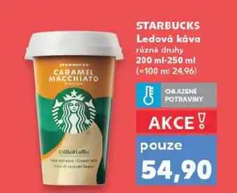 Trefa STARBUCKS Ledová káva nabídka