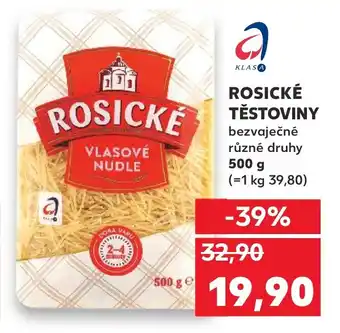 Trefa ROSICKÉ TĚSTOVINY bezvaječné nabídka