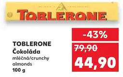 Trefa TOBLERONE Čokoláda nabídka