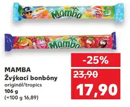 Trefa MAMBA Žvýkací bonbóny nabídka