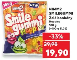 Trefa NIMM2 SMILEGUMMI Želé bonbóny nabídka