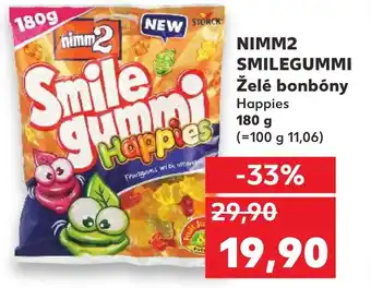 Trefa NIMM2 SMILEGUMMI Želé bonbóny nabídka