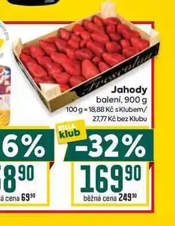 Billa Jahody balení, 900 g nabídka