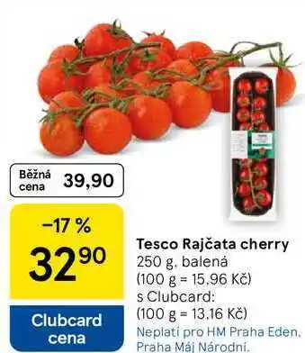 Tesco Tesco Rajčata cherry, 250 g nabídka