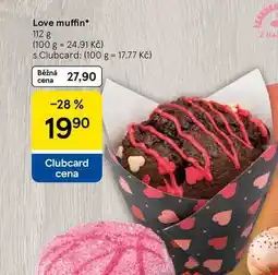 Tesco Love muffin, 112 g nabídka