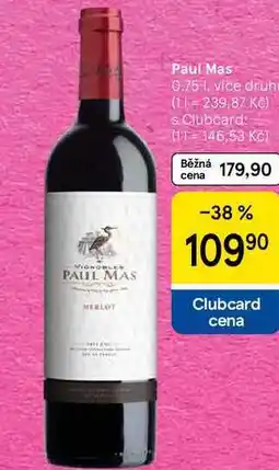 Tesco Paul Mas, 0.75 l, více druhy nabídka