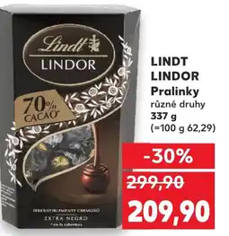 Trefa LINDT LINDOR Pralinky nabídka