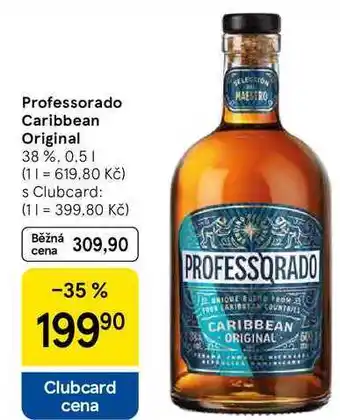 Tesco Professorado Caribbean Original 38 %, 0.5 l nabídka