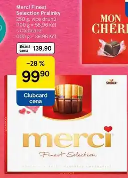 Tesco Merci Finest Selection Pralinky, 250 g nabídka