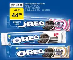 Tesco Oreo Sušenky s náplní, 157 g nabídka