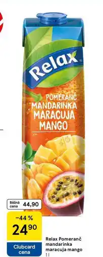 Tesco Relax Pomeranč mandarinka, 1 l nabídka