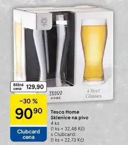 Tesco Tesco Home Sklenice na pivo, 4 ks nabídka