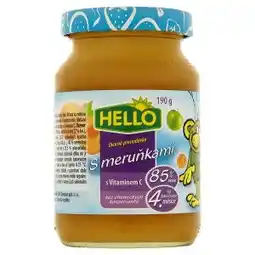 Tesco Hello Ovocná přesnídávka s vitaminem C 190g, vybrané druhy nabídka