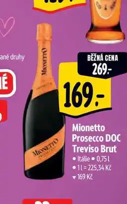 Albert Mionetto Prosecco DOC Treviso Brut 0,75 l nabídka