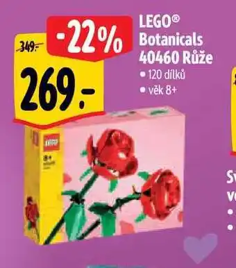 Albert LEGO Botanicals 40460 Růže nabídka