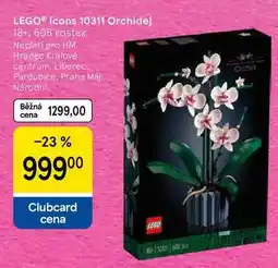 Tesco LEGO Icons 10311 Orchidej 18+, 608 kostek nabídka